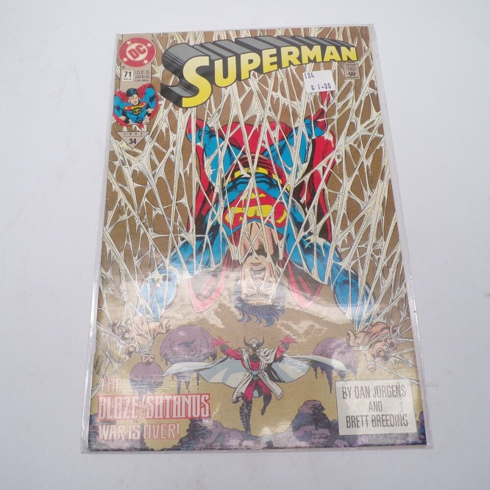 Superman: The Blaze/Satanus War is Over #71 (DC Comics September 1992)
